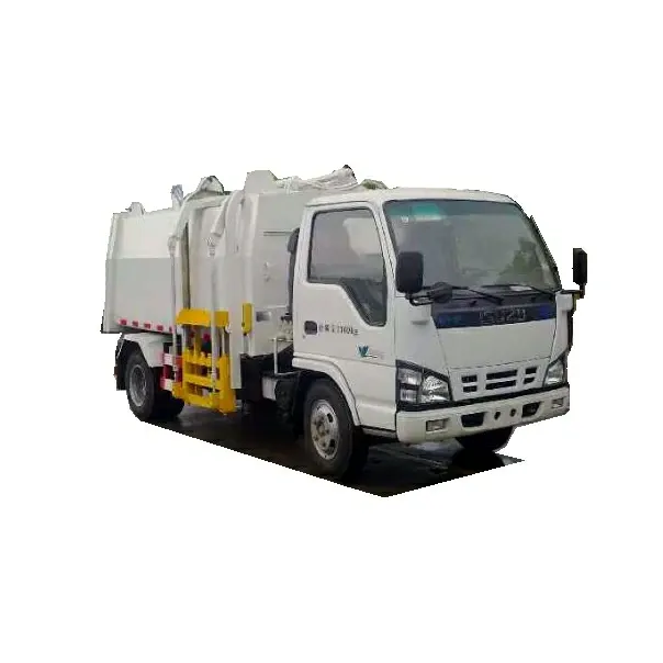 ISUZU 5t side loader rubbish truck