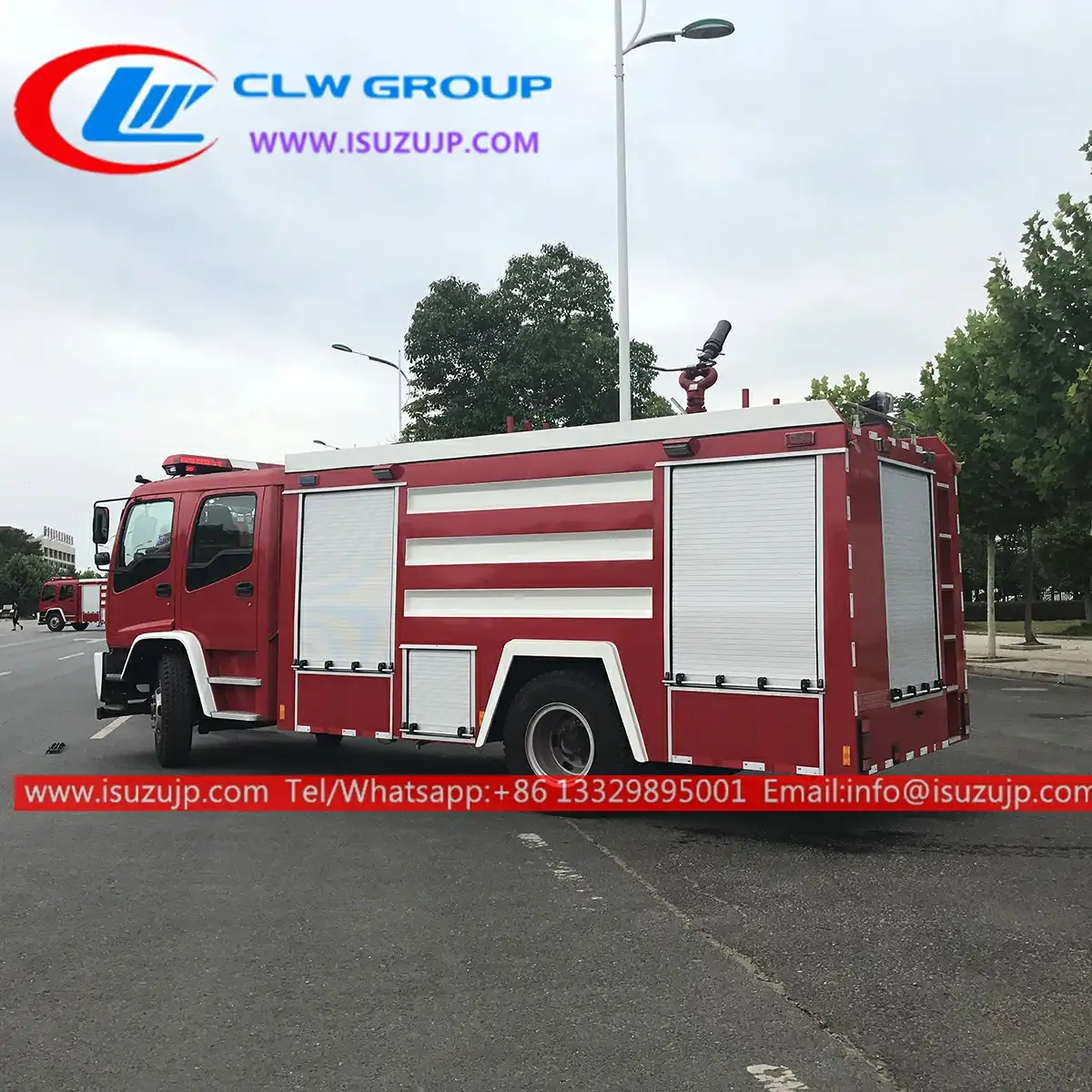 ISUZU 6000kg fire fighting engine