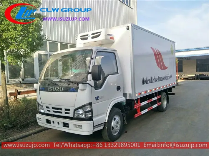 ISUZU NKR 5 ton medical waste transfer vehicle