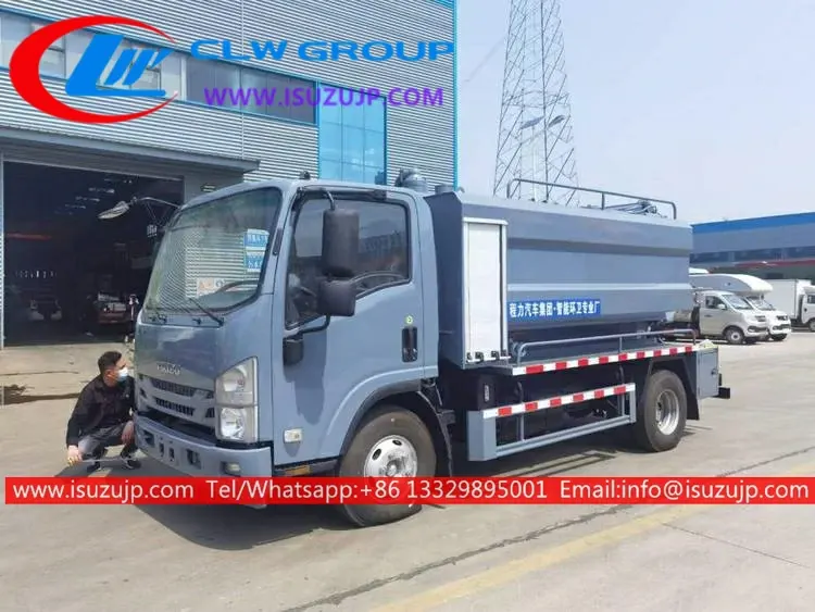 ISUZU 6cbm sewage evacuation truck