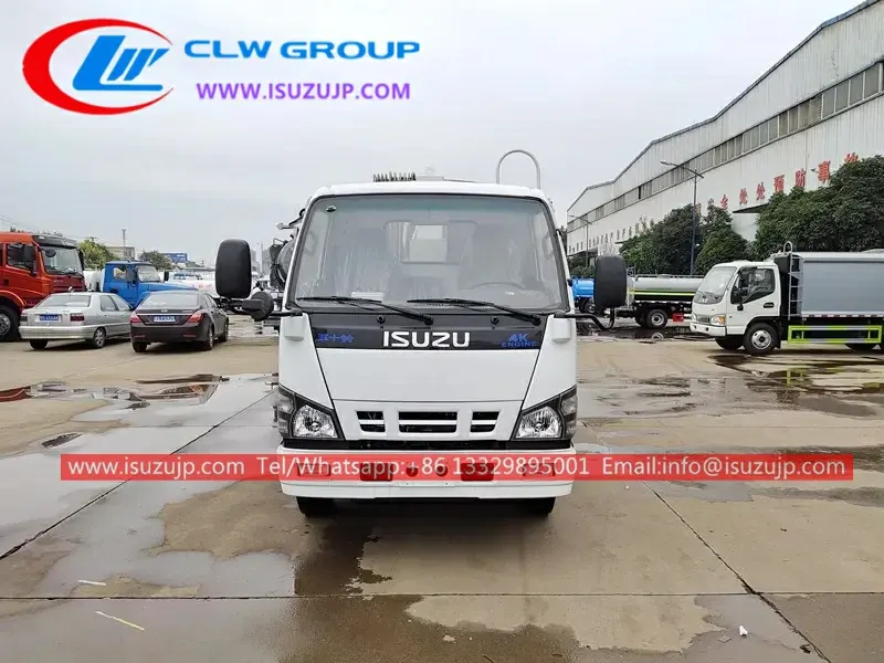 ISUZU 8m3 garbage collection waste compactor trucks