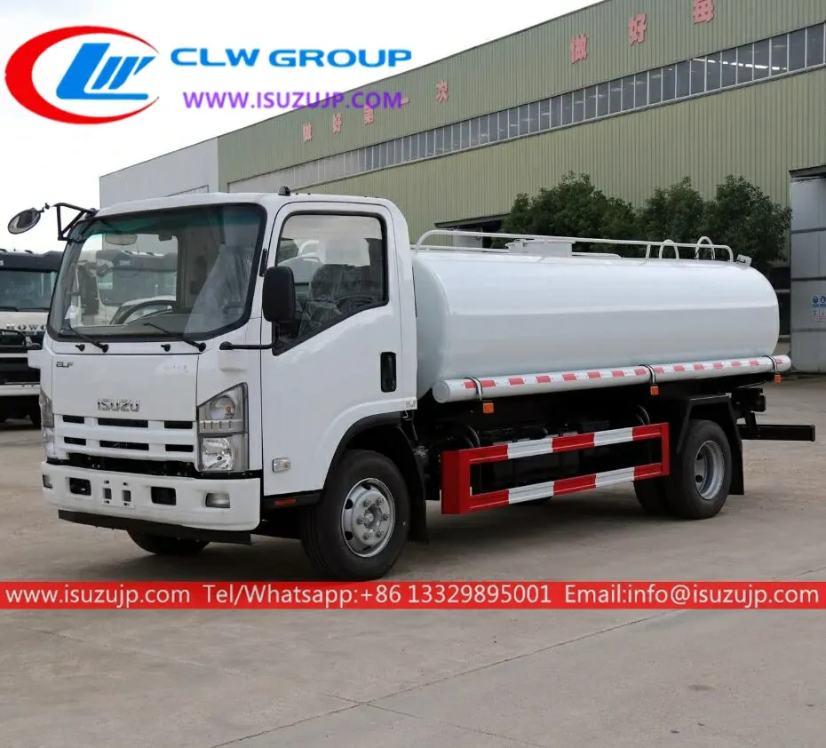 ISUZU NMR 8 ton fresh water tankers