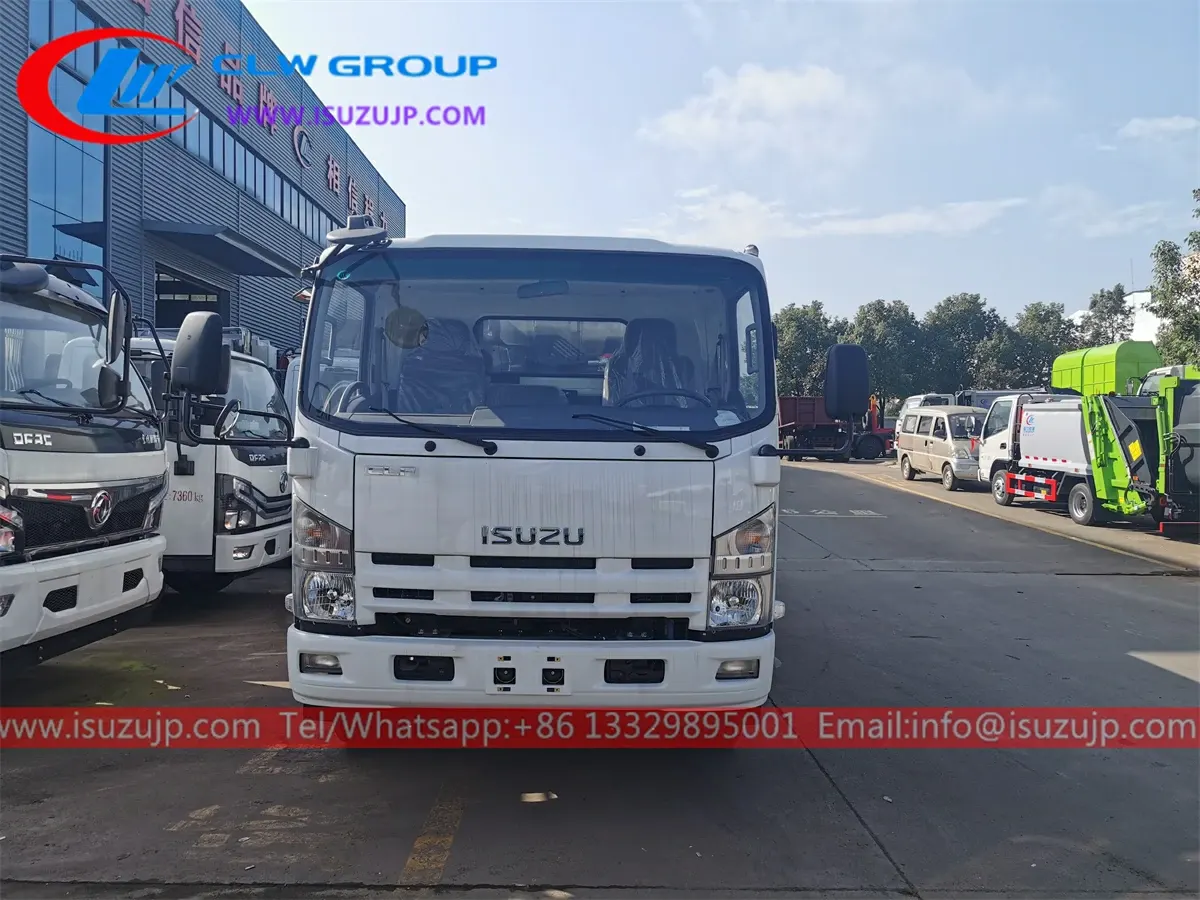 ISUZU 8cbm waste management compactor trash trucks