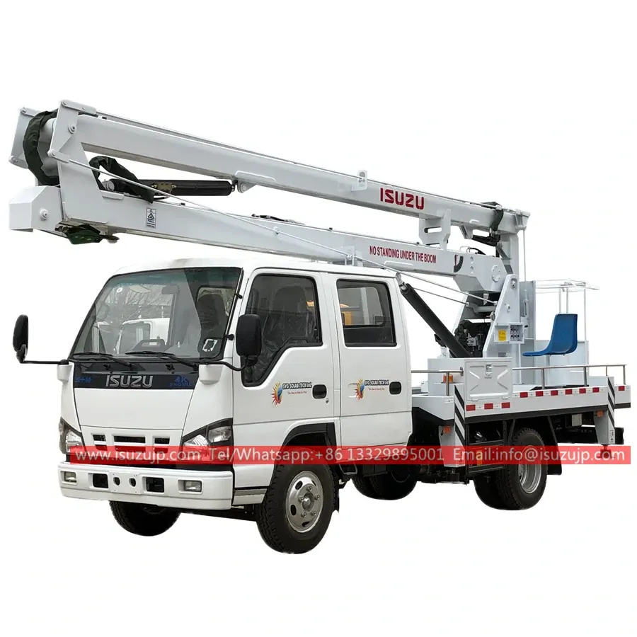 ISUZU Double cabin 18m aerial lift truck