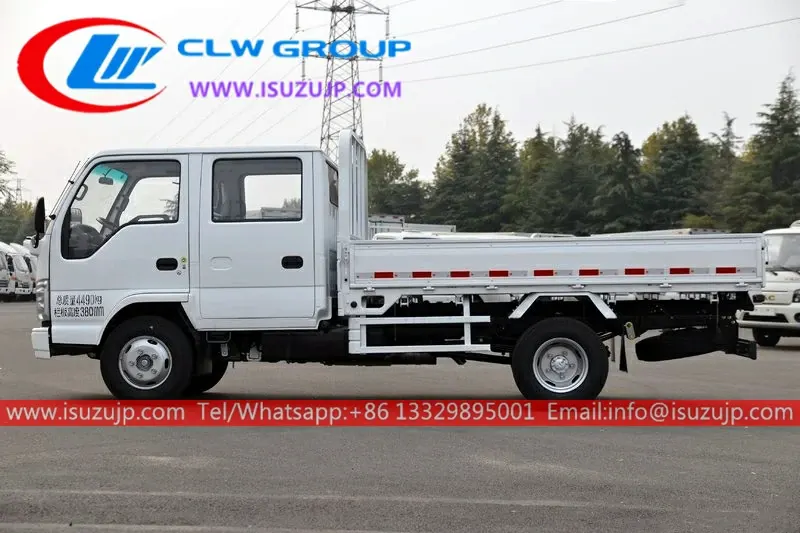 ISUZU 100P Double cabin small cargo truck