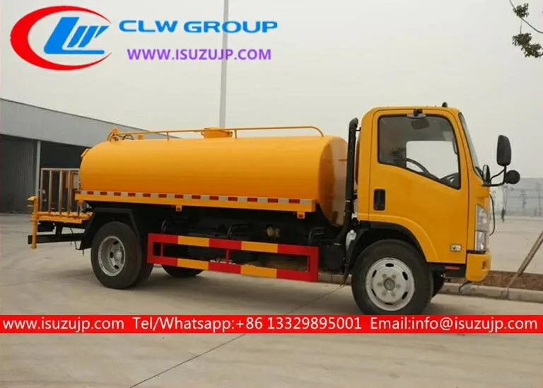 ISUZU ELF 10cbm potable water delivery service truck for sale