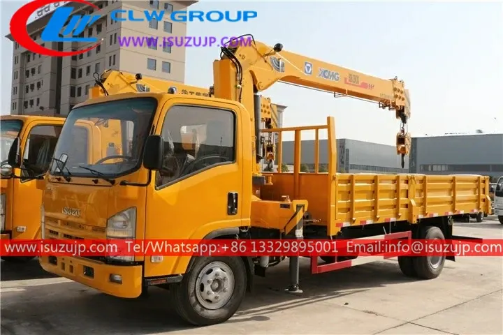 ISUZU Elf 5 Ton Truck Crane