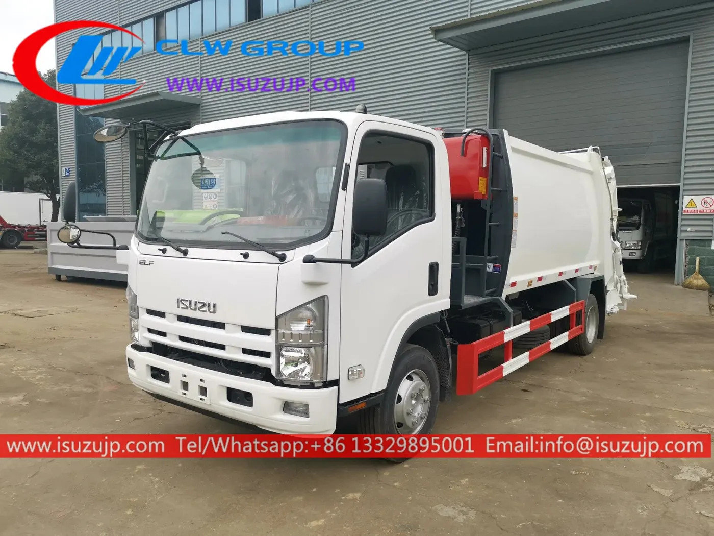 ISUZU ELF 5 tons waste management garbage truck