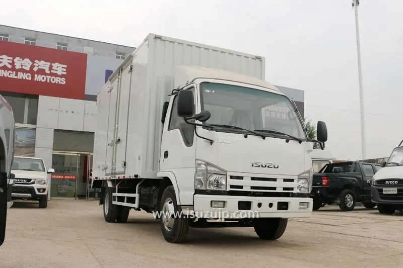 ISUZU ELF 5 ton cargo van truck