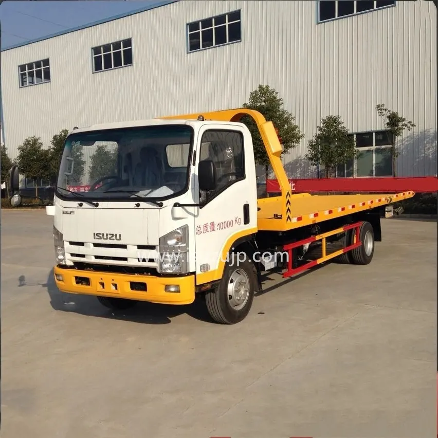ISUZU ELF 6 Ton Flatbed Tow Truck
