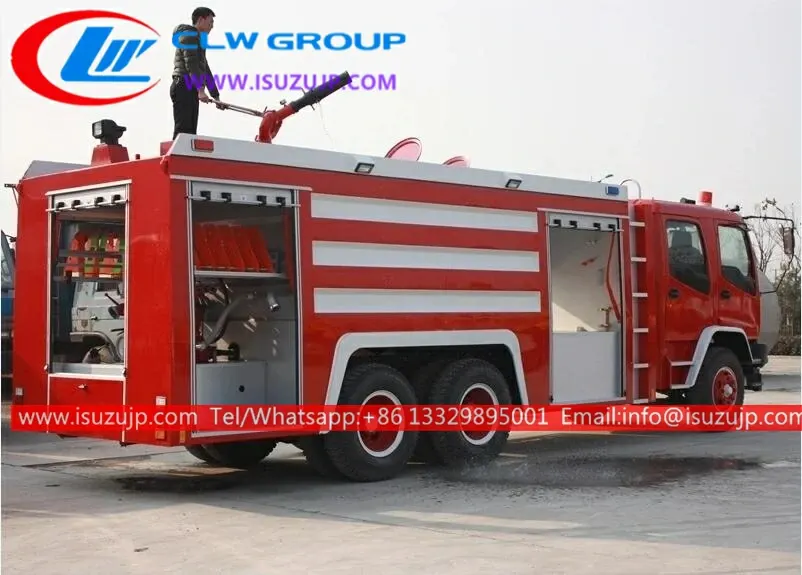 ISUZU EXR 10cbm forest service fire truck