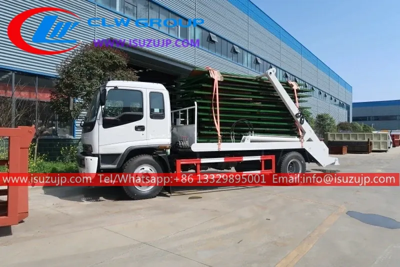 Isuzu FTR 10m3 skip bin truck for sale