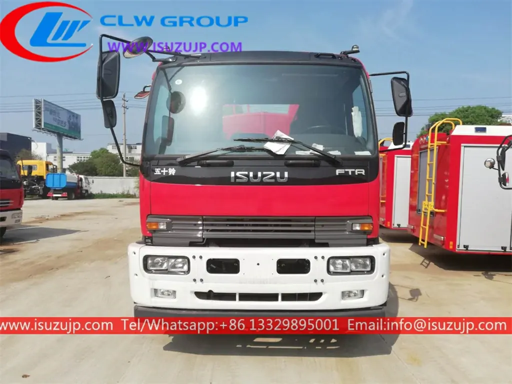ISUZU FTR 10000liters fire water tanker