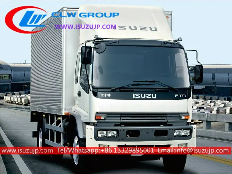 ISUZU FTR 26 foot box truck for sale