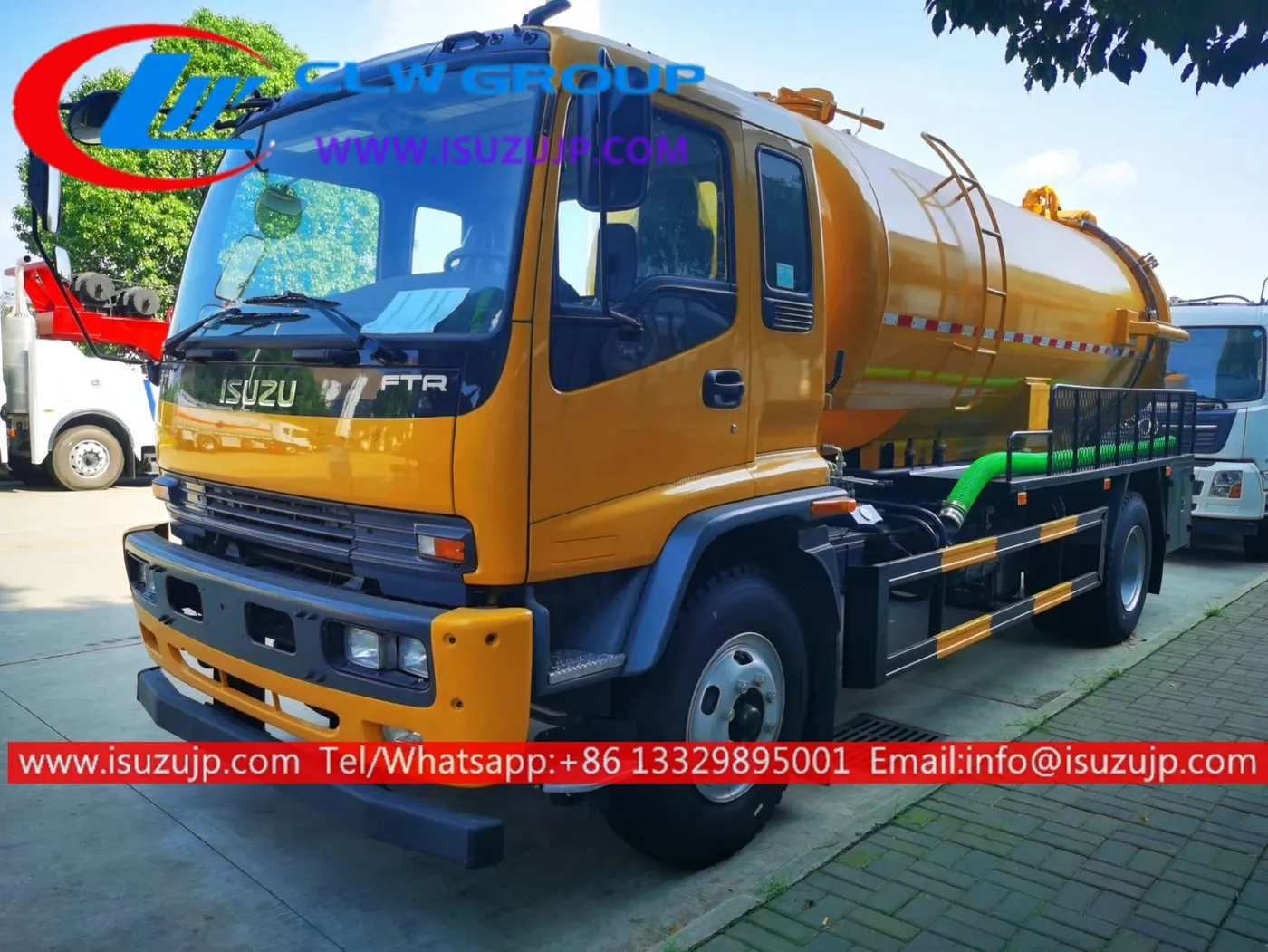 ISUZU FTR 12 ton combined jetting truck