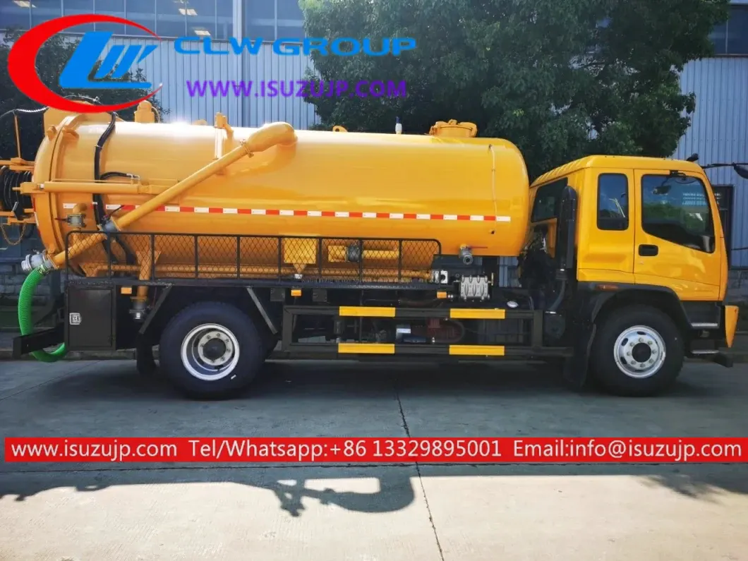 ISUZU FTR 12 ton combined jetting truck