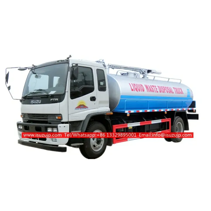 ISUZU FTR 12000liters super sucker truck