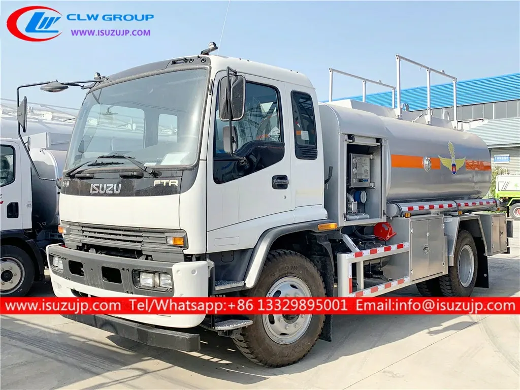 ISUZU FTR 12000L aviation fuel bowser truck