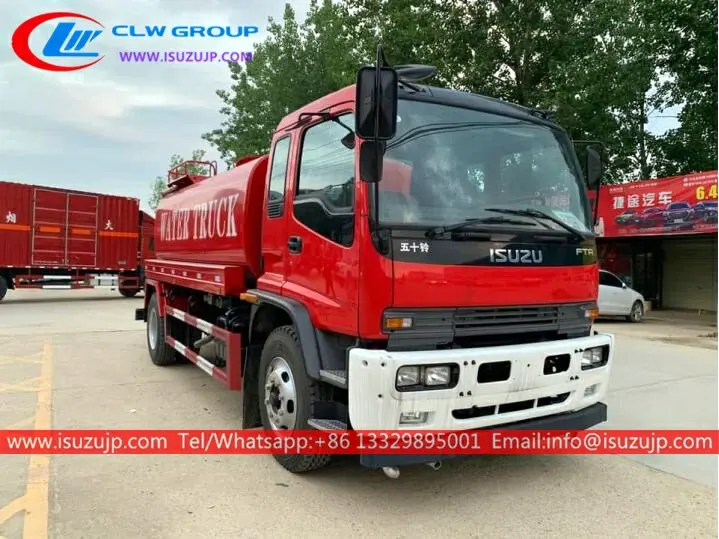 ISUZU FTR 12000liters water sprinkler truck