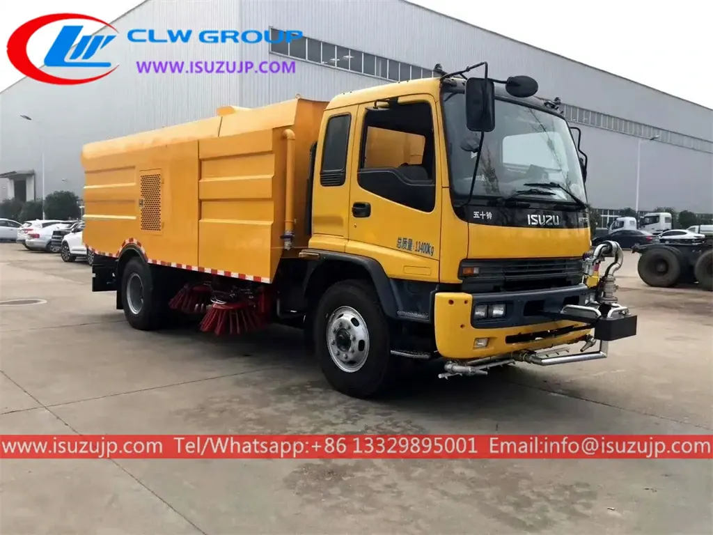 ISUZU FTR 12m3 street cleaner truck