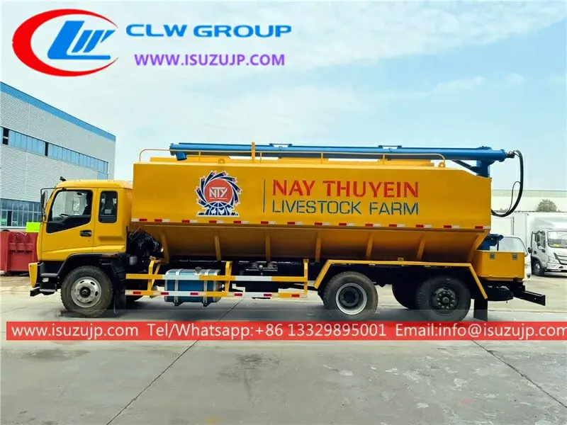 ISUZU FTR 12 ton bulk feed truck for sale