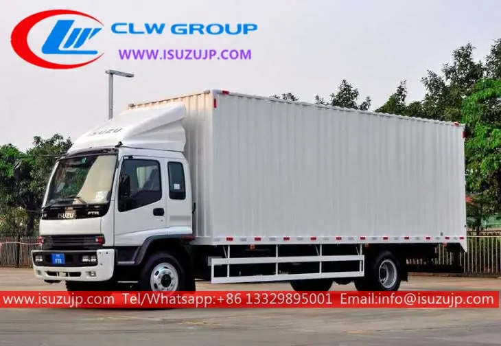 ISUZU FTR 26 foot box truck for sale