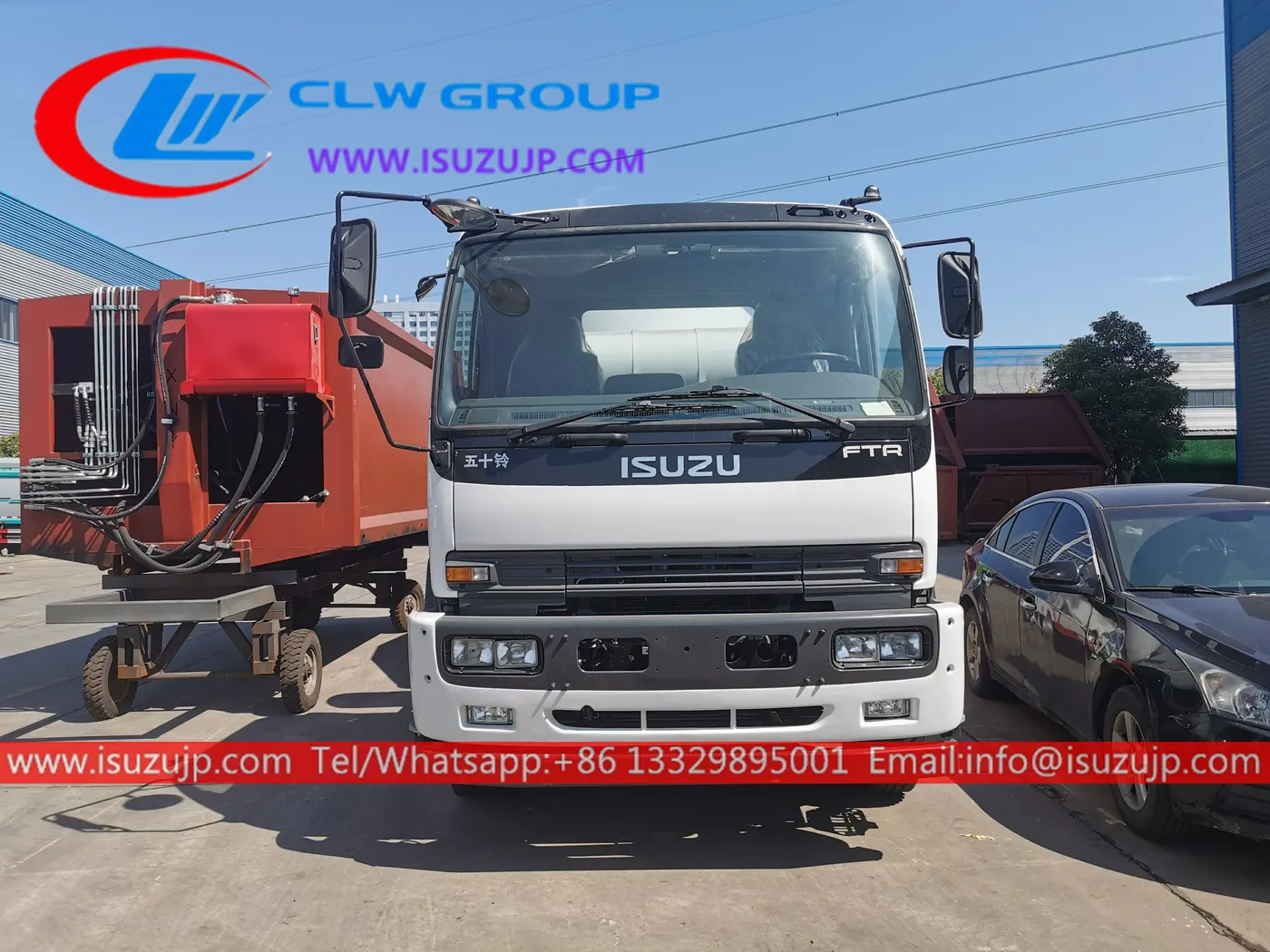 ISUZU FTR 7cbm transit mixer truck