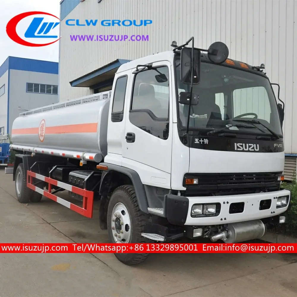 ISUZU FVR 15000liters fuel oil tanker truck