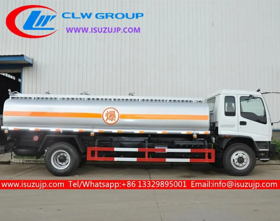 ISUZU FVR 15000liters fuel oil tanker truck