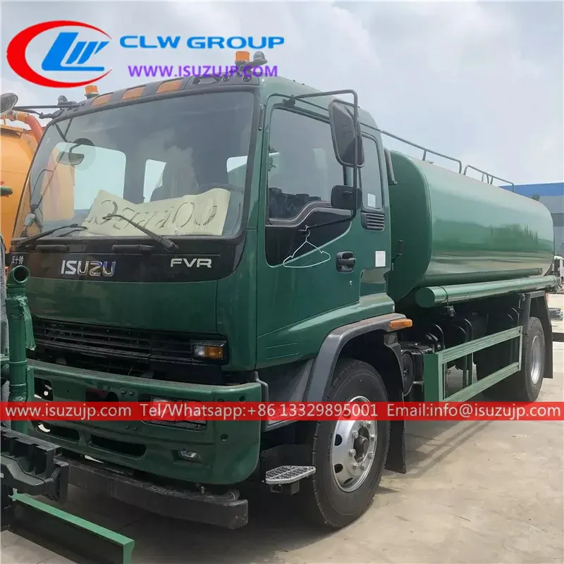 ISUZU FVR 15000liters water trucks for sale