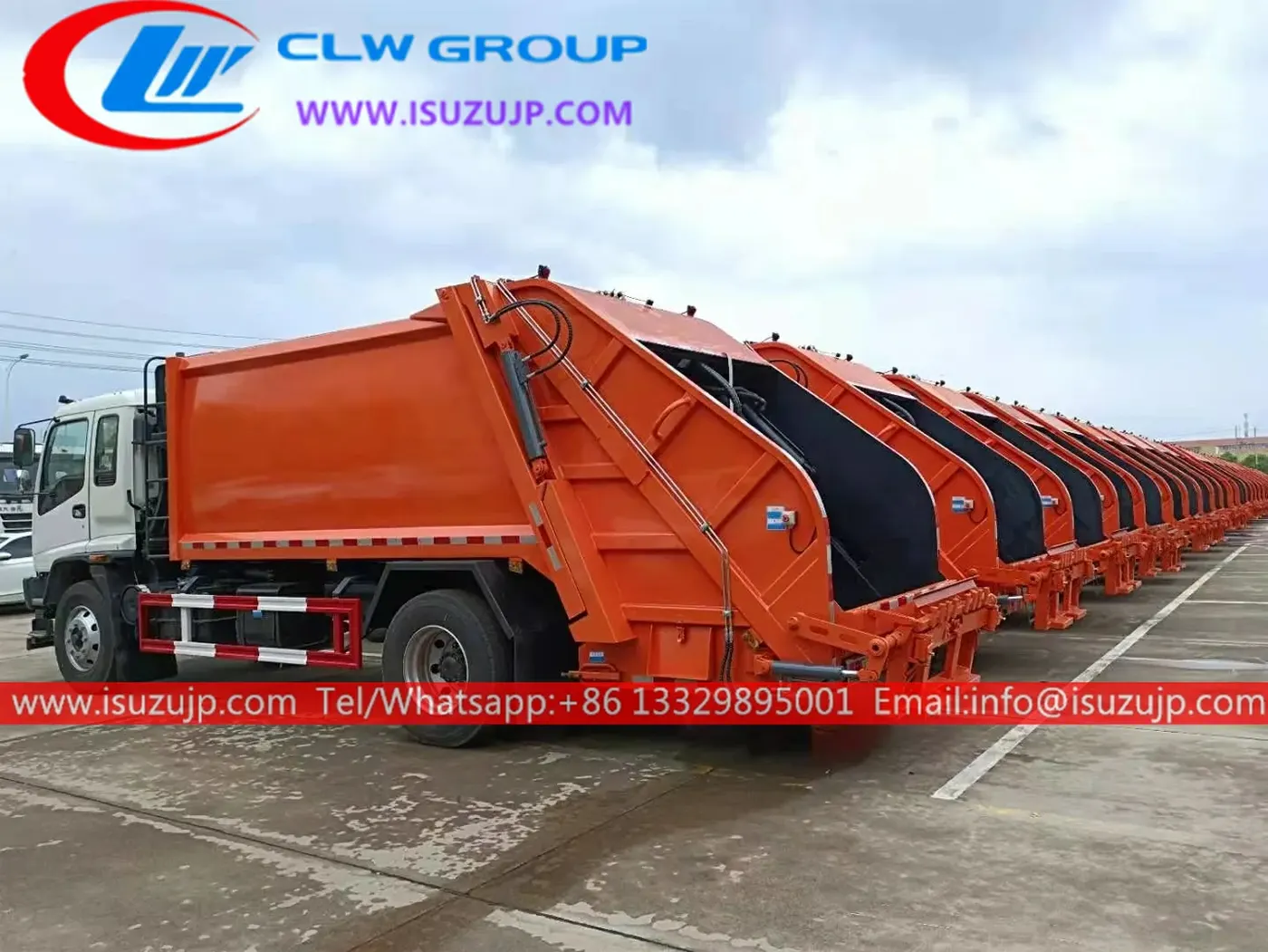 ISUZU FVR 15m3 refuse collection garbage compactor truck