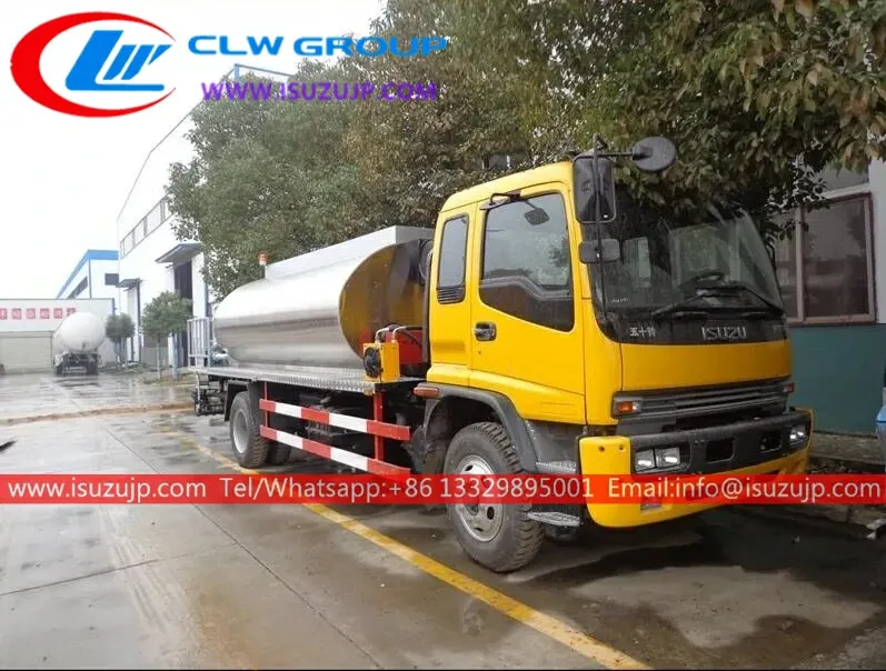 ISUZU FVR 16m3 asphalt paving truck
