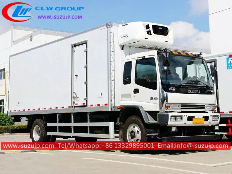 ISUZU FVR 15 ton refrigerated cold room van truck