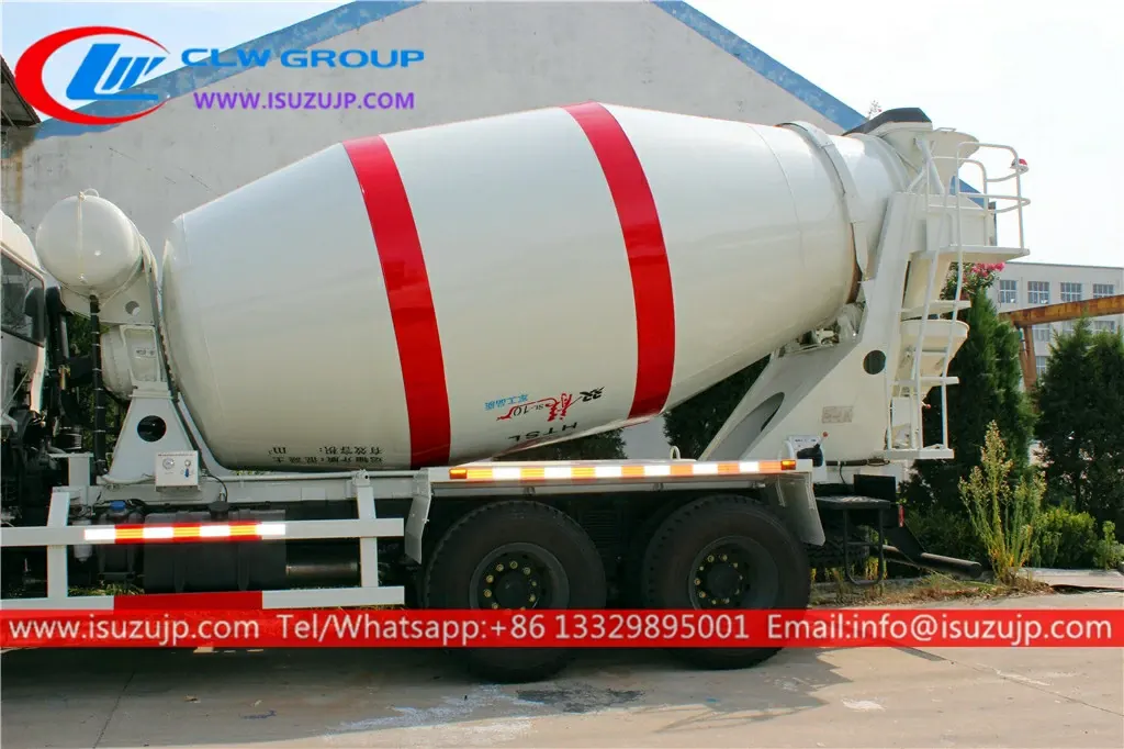 ISUZU FVZ 10cbm cement mixer truck for sale