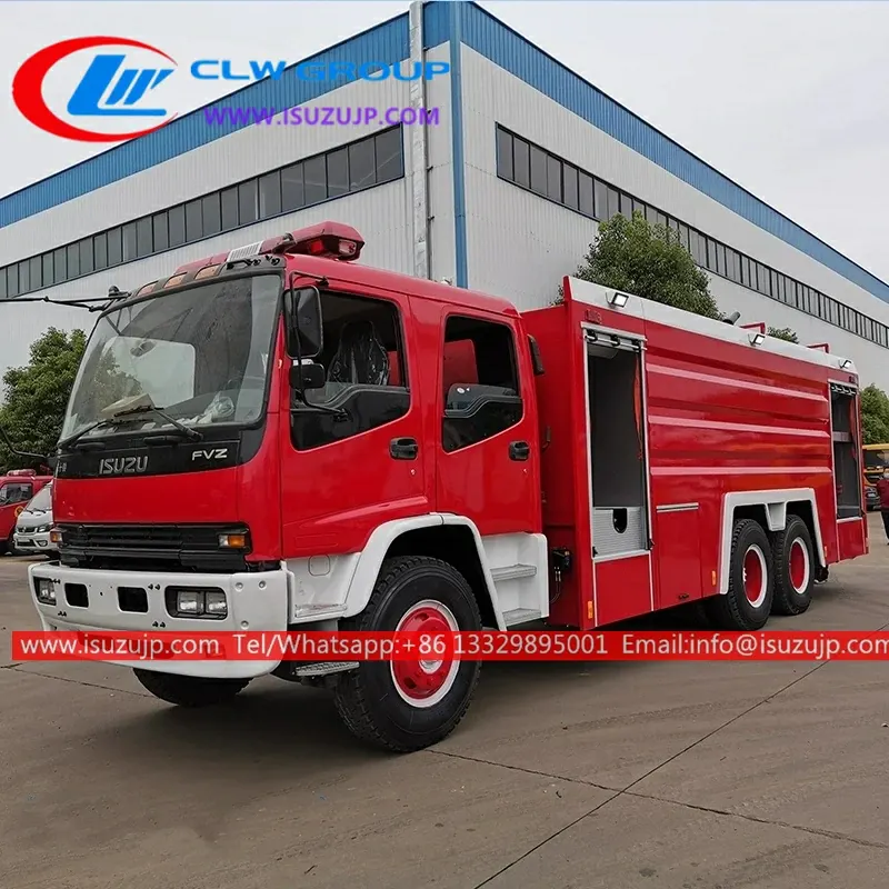 ISUZU FVZ 12000liters water tender fire truck