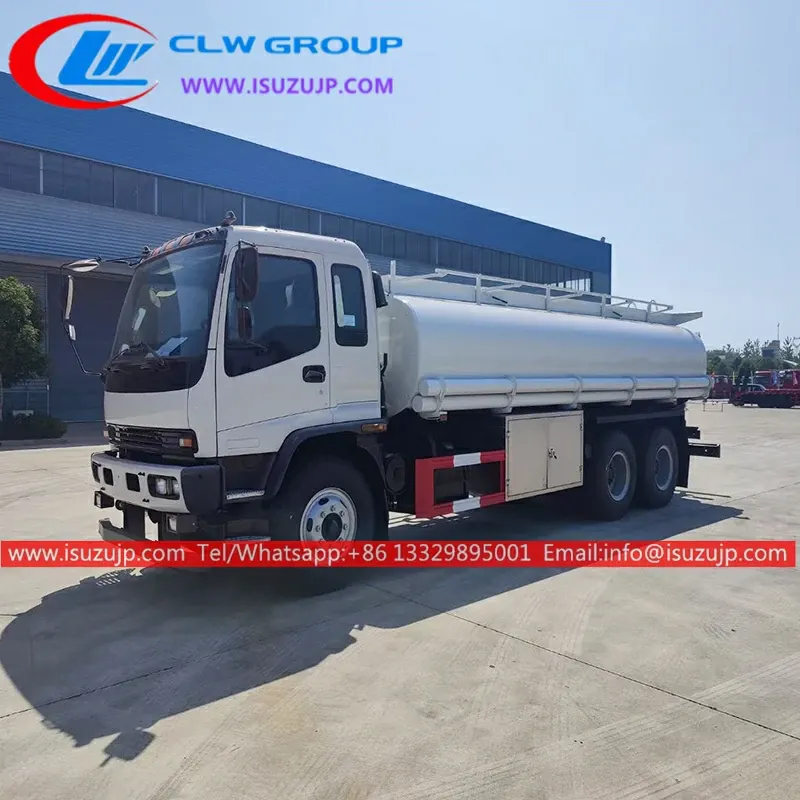 ISUZU FVZ 5000 gallons bulk milk storage tank truck for sale