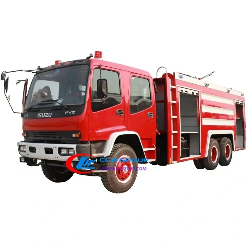 ISUZU FVZ 6×6 water tanker fire truck for sale