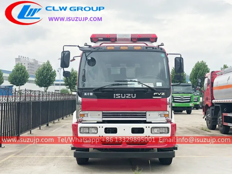 ISUZU FVZ 3000 gallon fire tanker