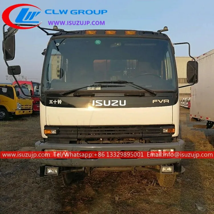ISUZU GIGA 10T to 12 ton rear loader garbage truck compactor