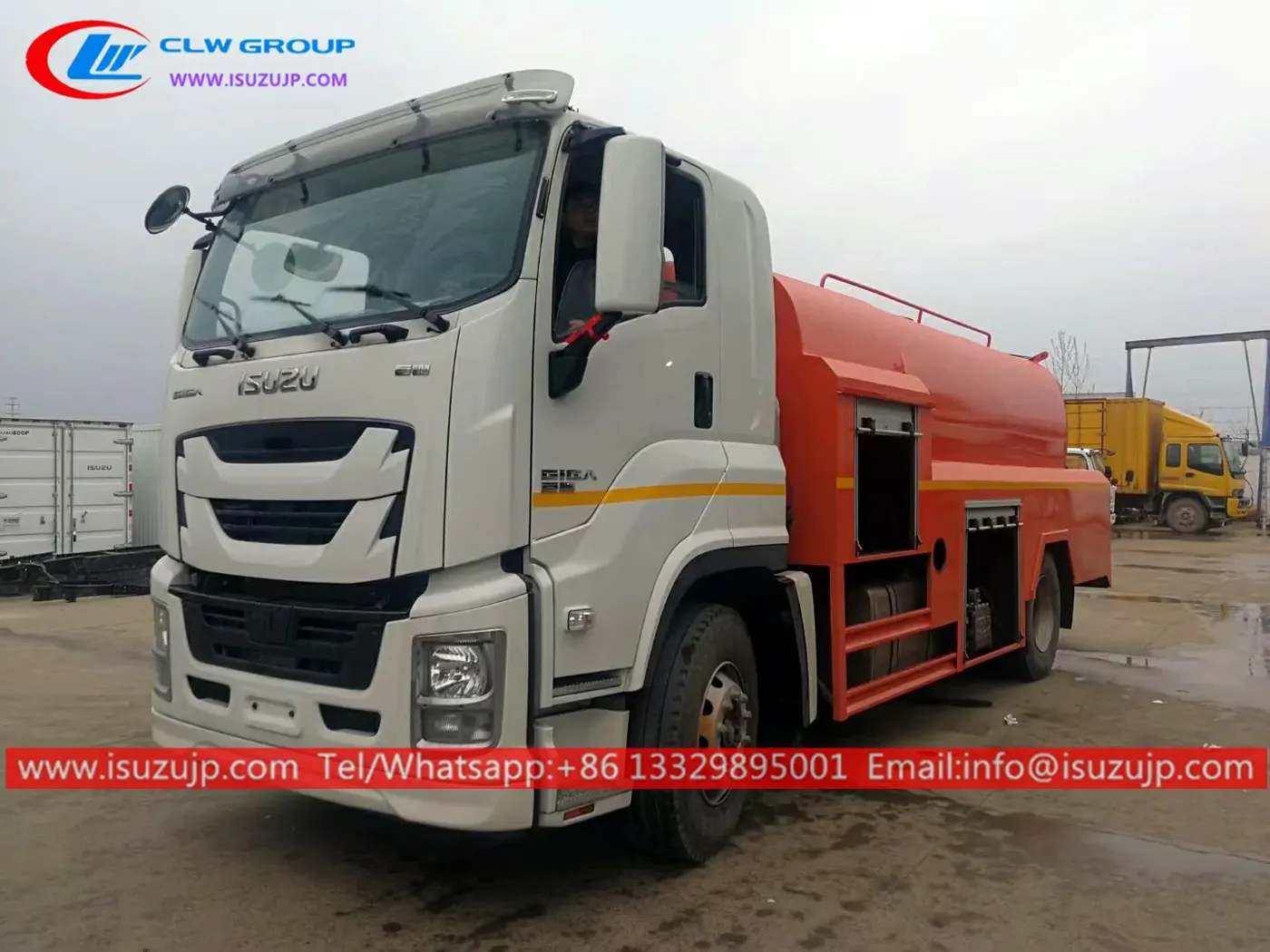 ISUZU GIGA 12000L sewer flushing truck