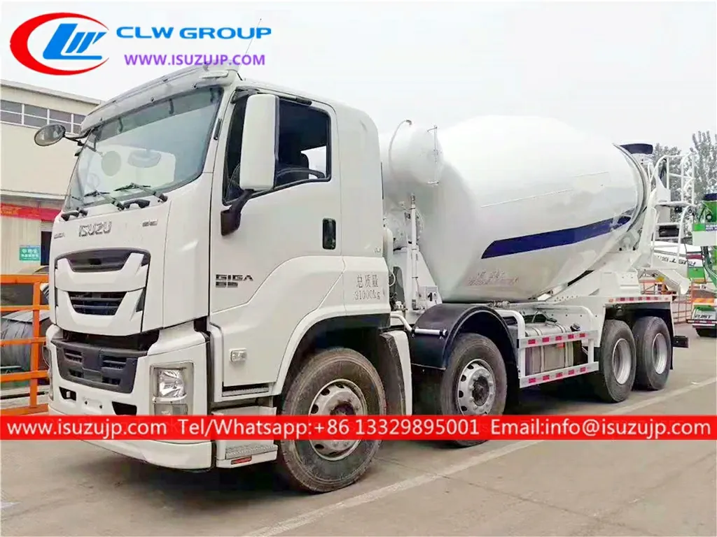 ISUZU GIGA 14cbm volumetric concrete mixer truck for sale