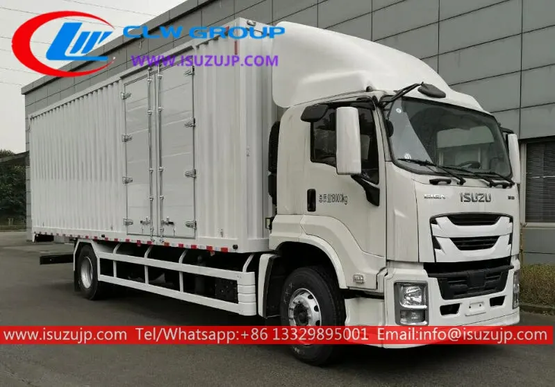 4×2 Isuzu Giga 15 ton container delivery truck for sale