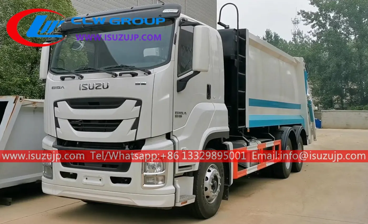 ISUZU GIGA 16cbm garbage transfer trash compactor trucks
