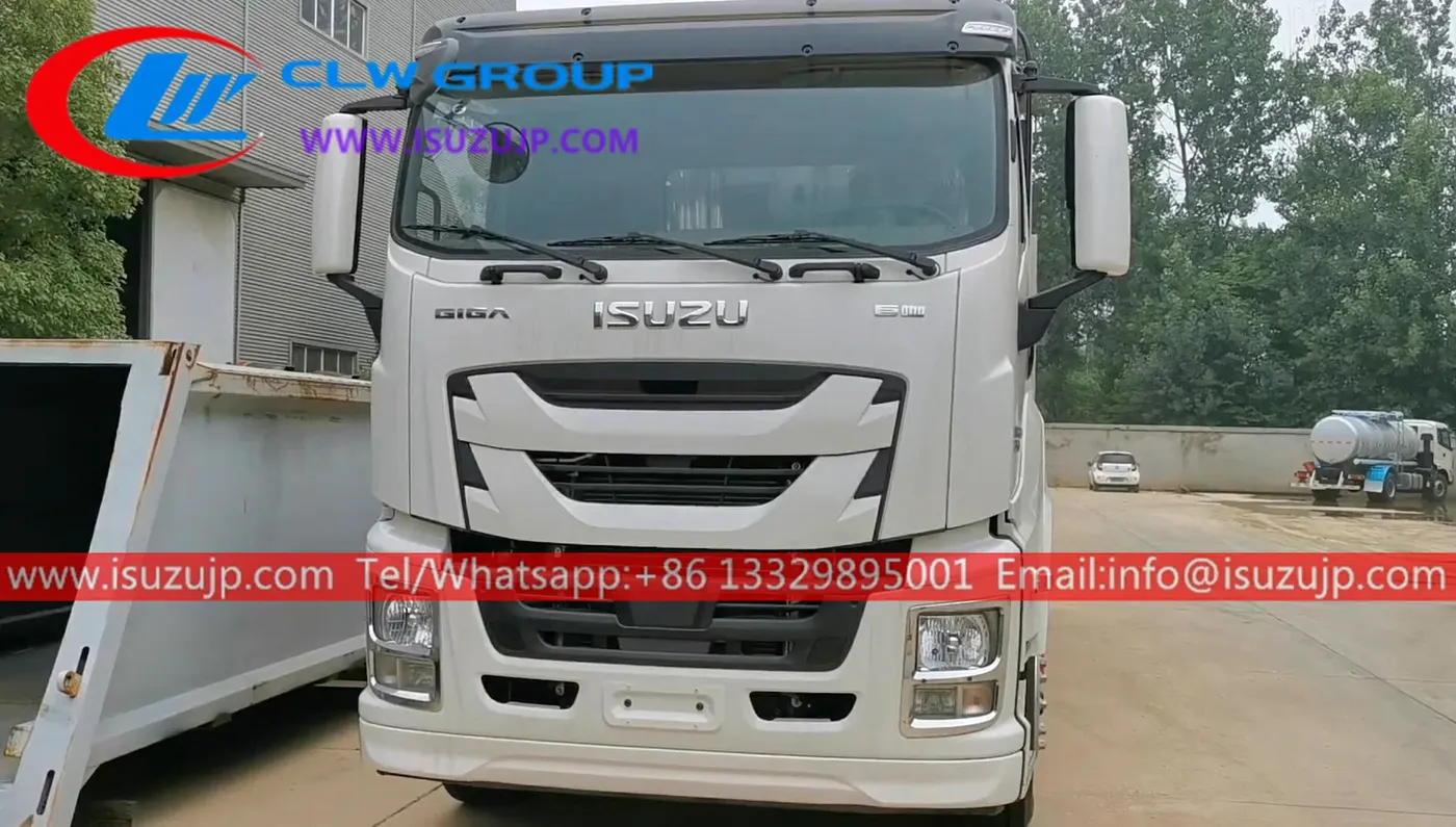 ISUZU GIGA 16cbm garbage transfer trash compactor trucks