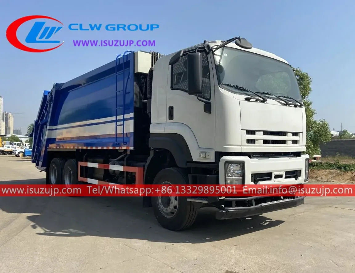 ISUZU GIGA 18m3 garbage collector truck with compactor