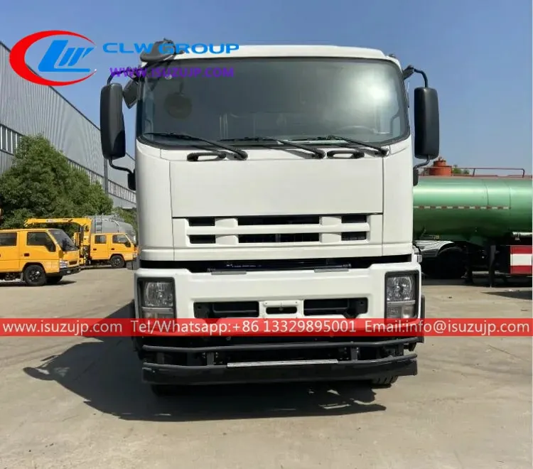 ISUZU GIGA 18m3 garbage collector truck with compactor