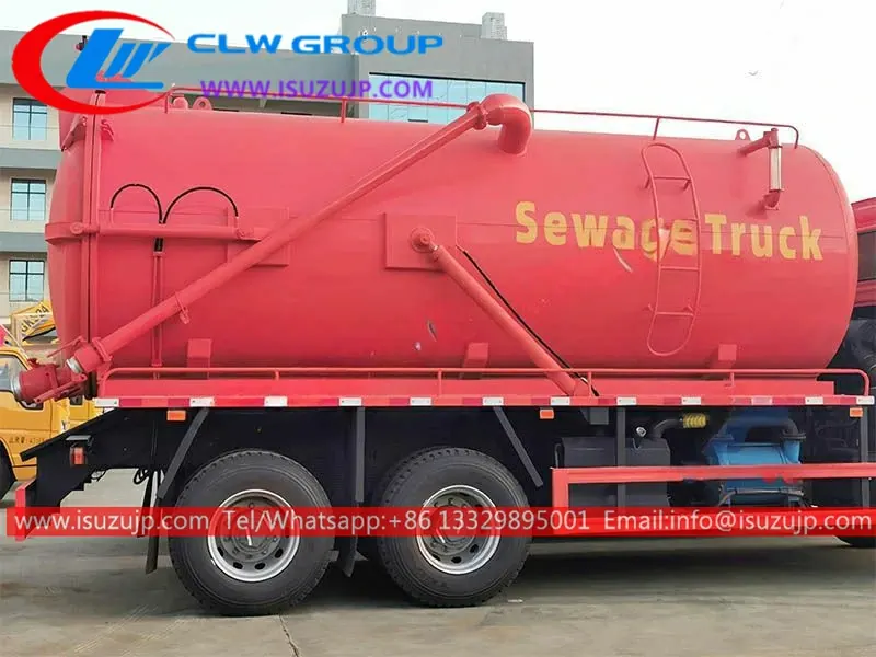 ISUZU GIGA 420HP 20m3 vacuum tank truck for sale