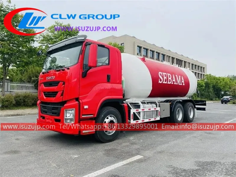 ISUZU GIGA 25000liters lpg gas tanker for sale