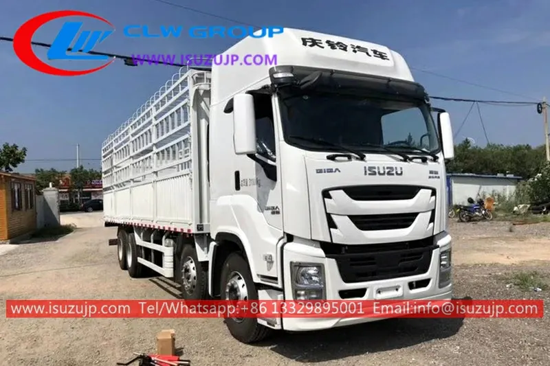 Isuzu Giga 30foot flatbed stake side truck
