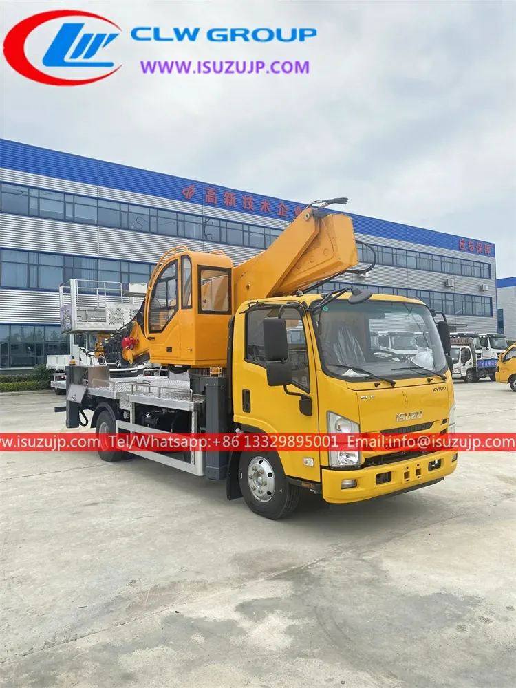 Isuzu KV100 34meters aerial platform truck